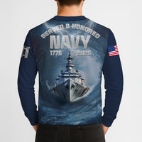 Personalized US Navy Sweatshirt KRSTS03