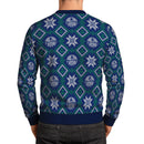 US Navy 250 America Pattern Christmas Ugly Sweater