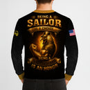 Personalized US Navy Sweatshirt KRSTS09