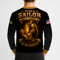 Personalized US Navy Sweatshirt KRSTS09
