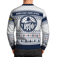 Personalized US Navy Christmas Ugly Sweater UST011