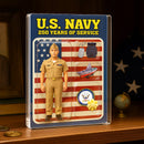 Custom Acrylic Plaque with Photo, Name & Rank