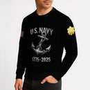 Personalized US Navy Sweatshirt KRSTS04