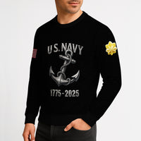 Personalized US Navy Sweatshirt KRSTS04