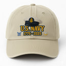 Premium Washed Denim Cap – Embroidered-Effect Print DC0010