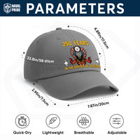Custom Ranks & Text Premium Washed Denim Cap DC024