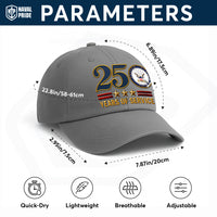 Custom Ranks & Text Premium Washed Denim Cap DC022