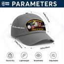Custom Ranks & Text Premium Washed Denim Cap DC021