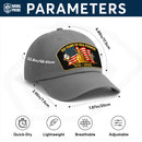 Custom Ranks & Text Premium Washed Denim Cap DC023