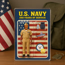 Custom Acrylic Plaque with Photo, Name & Rank