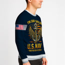 Personalized US Navy Sweatshirt KRSTS10