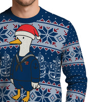 US Navy Sailor Christmas Ugly Sweater