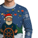 US Navy Caption Christmas Ugly Sweater