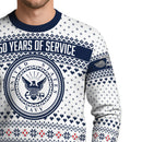 Personalized US Navy Christmas Ugly Sweater UST011