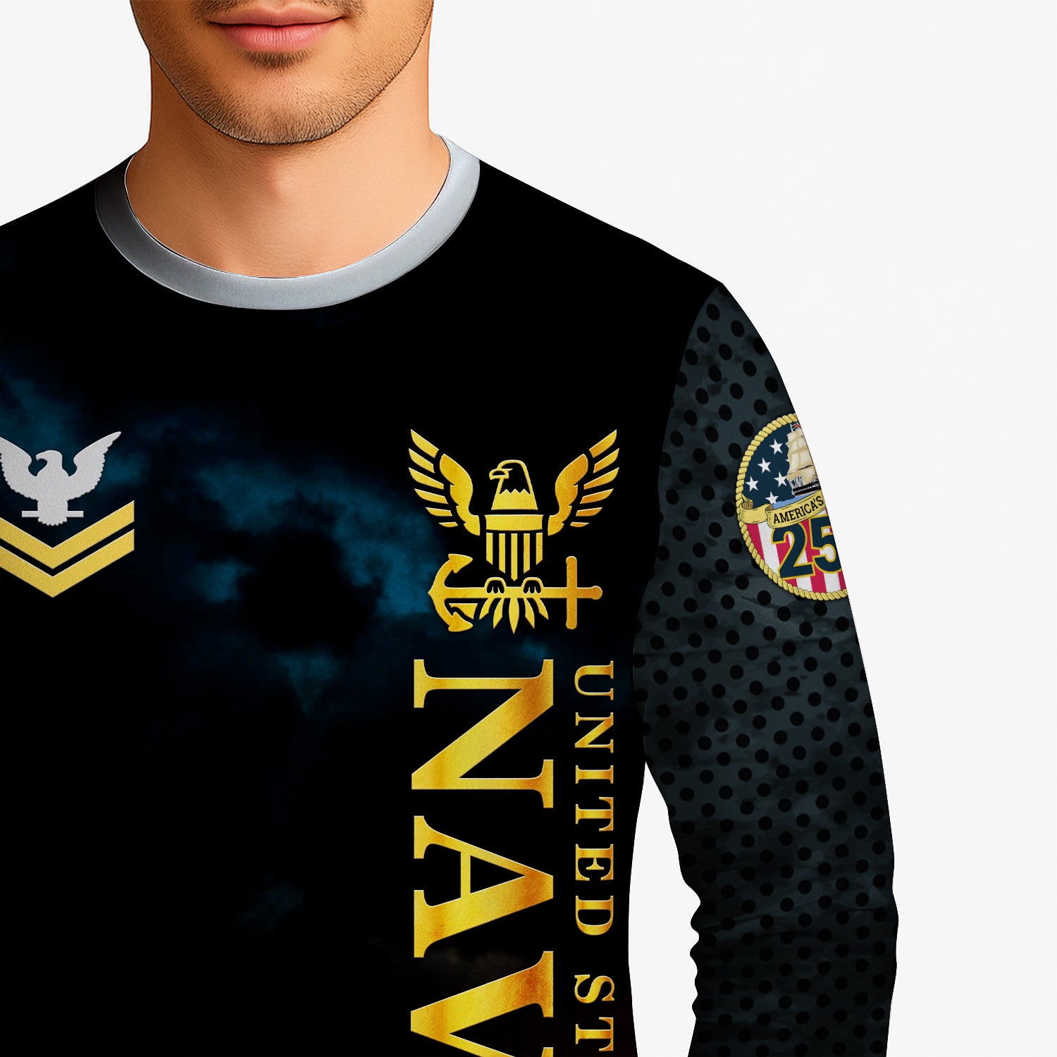 Personalized US Navy Sweatshirt KRSTS08