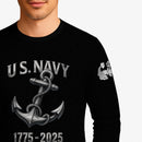 Personalized US Navy Sweatshirt KRSTS04