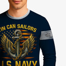 Personalized US Navy Sweatshirt KRSTS10