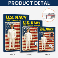 Personalized Acrylic Plaque with White Uniform