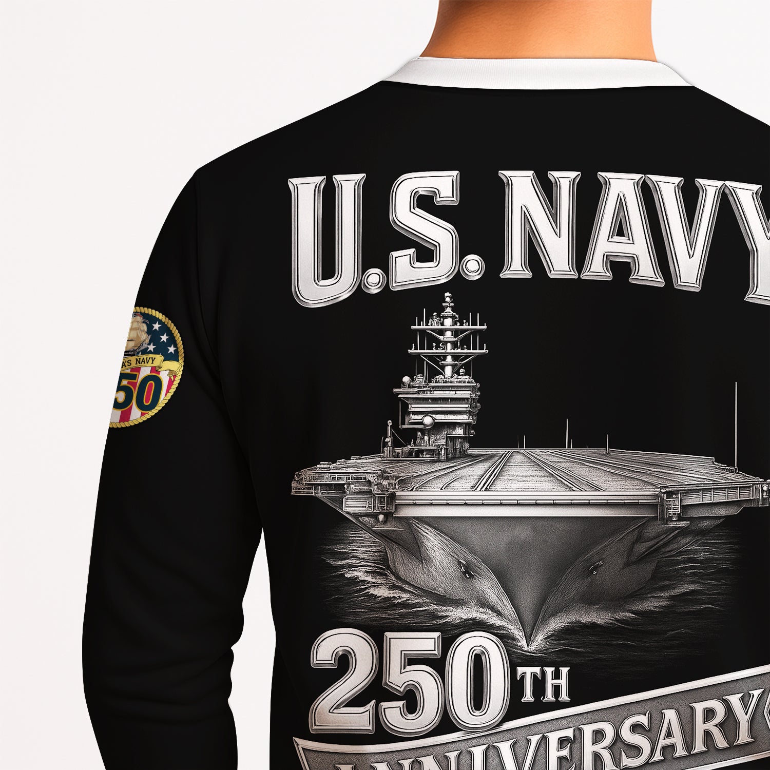 Personalized US Navy Sweatshirt KRSTS01