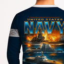 Personalized US Navy Sweatshirt KRSTS10