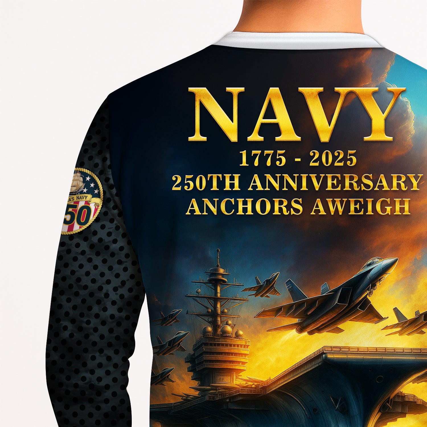 Personalized US Navy Sweatshirt KRSTS08