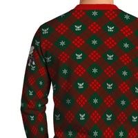 Personalized US Navy Christmas Ugly Sweater UST023