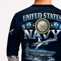 Personalized US Navy Sweatshirt KRSTS06