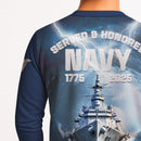 Personalized US Navy Sweatshirt KRSTS03