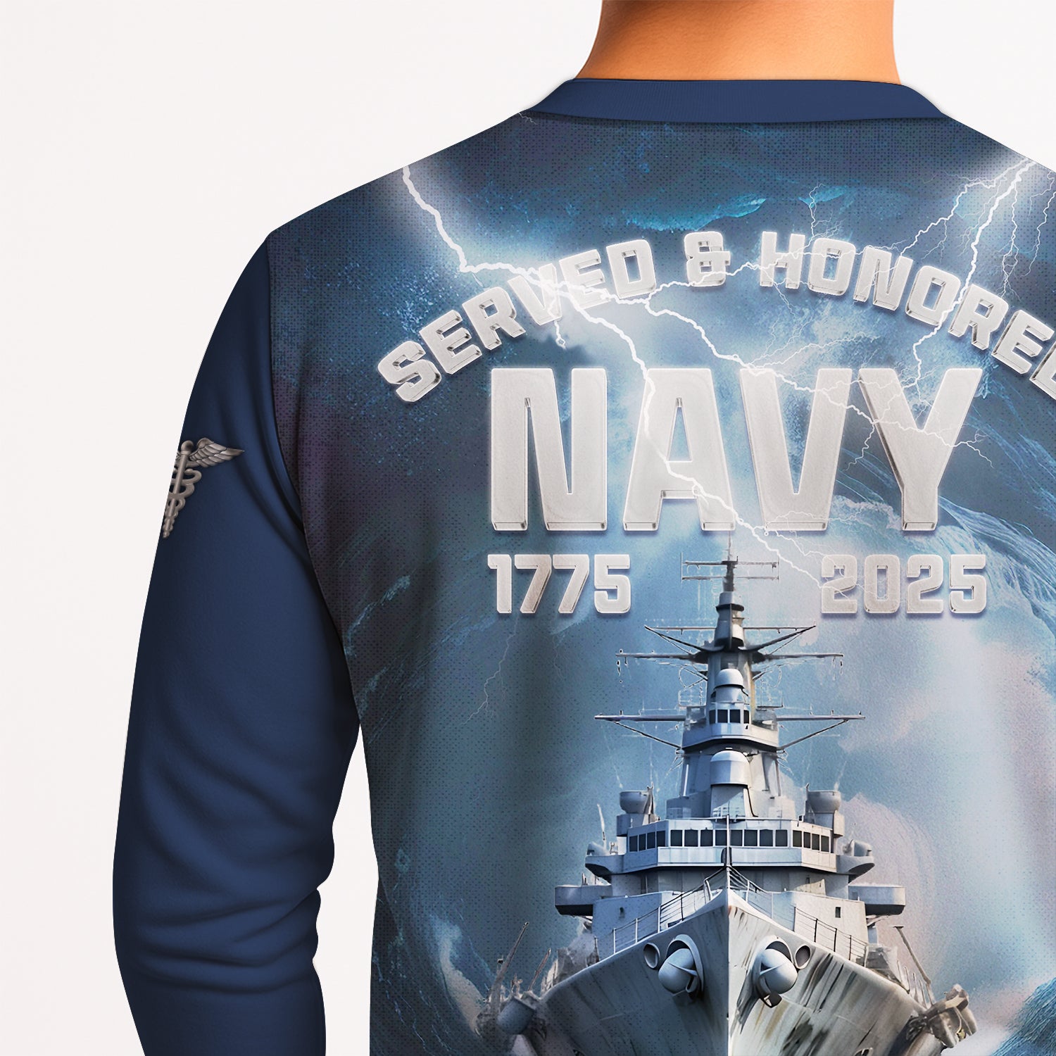Personalized US Navy Sweatshirt KRSTS03